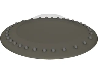 UFO 3D Model preview