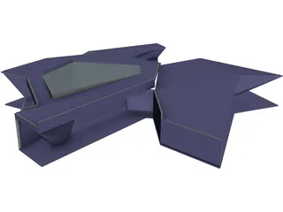 Villa Wally 3D Model preview