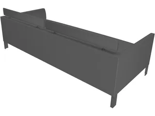 Sofa Axium 3D Model preview