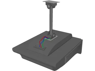 Projector 3D Model preview
