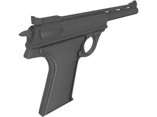Pistol 3D Model preview