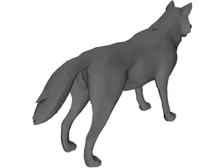 Wolf 3D Model preview