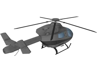 MD-900 Explorer 3D Model preview