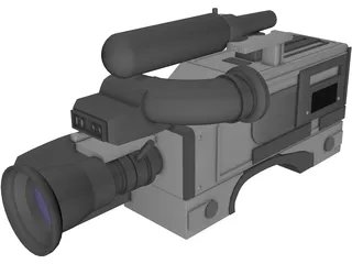 Camera 3D Model preview