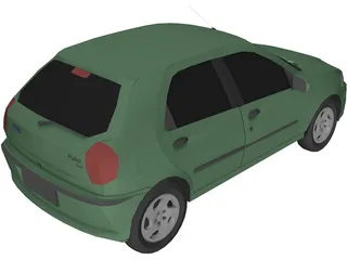 Fiat Palio 3D Model preview
