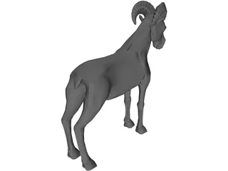 Ram 3D Model preview