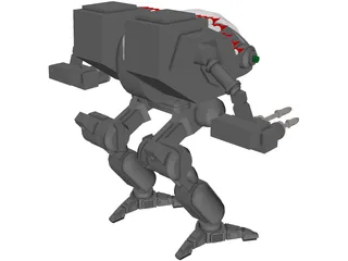 Mad Dog Battletech 3D Model preview