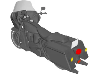 Harley-Davidson 3D Model preview