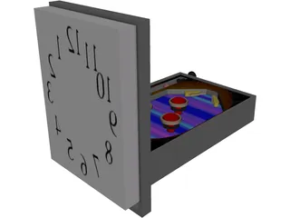 Pinball 3D Model preview
