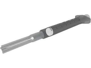Syringe 3D Model preview