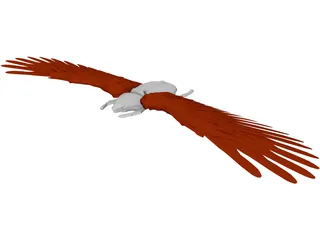 Egyptian Winged Scarab 3D Model preview
