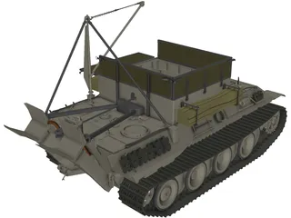 Bergerat 3D Model preview