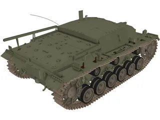 Sturmgeschuetz III 3D Model preview