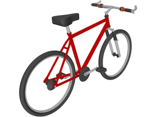Bike Mountain Pacific 3D Model preview