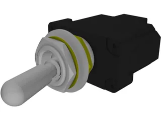 Toggleswitch 3D Model preview