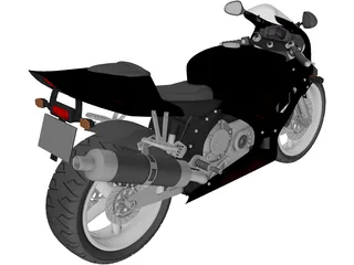 Honda CBR (2003) 3D Model preview
