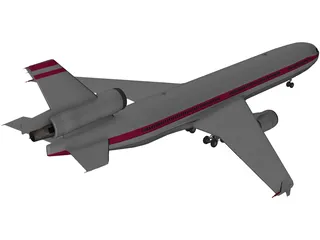 McDonnell Douglas MD-11 3D Model preview