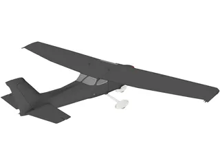 Cessna 172 3D Model preview