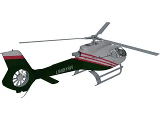 Eurocopter EC-130 3D Model preview