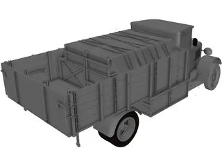 Lancia 3RO 3D Model preview