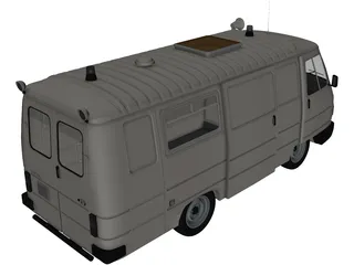 Peugeot J9 3D Model preview