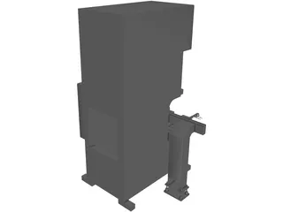 Press Machine 3D Model preview