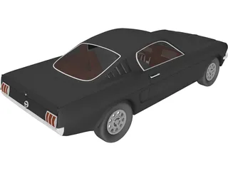Ford Mustang (1963) 3D Model preview