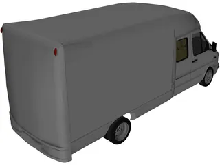 Volkswagen LT46 3D Model preview