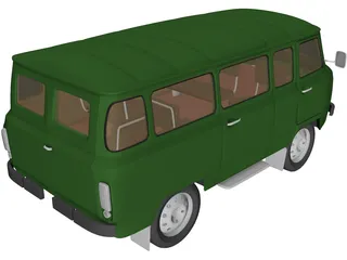 UAZ 3D Model preview
