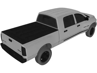 Dodge Ram 2500 3D Model preview