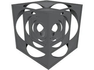 Turner Cube 3D Model preview