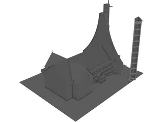 Church 3D Model preview