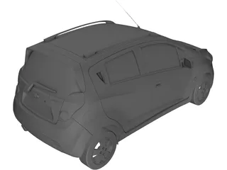 Chevrolet Spark 3D Model preview