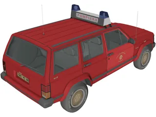 Jeep Cherokee VLTT 3D Model preview