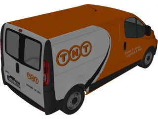 Opel Vivaro TNT 3D Model preview