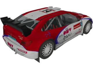 Citroen Xsara WRC 3D Model preview