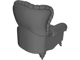 Armchair 3D Model preview