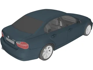 BMW 3-Series 3D Model preview