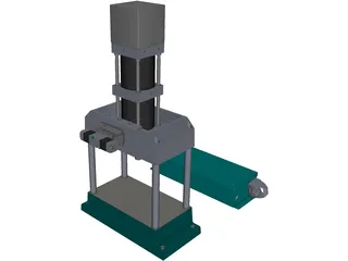 Press Machine 3D Model preview