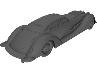 Oldtimer Concept 3D Model preview