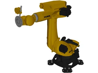 Kuka Ultra Robot 3D Model preview