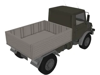 Pick-Up Truck 3D Model preview