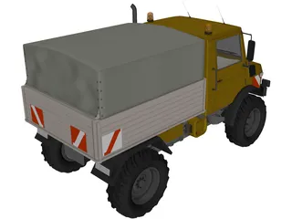Pick-Up Truck 3D Model preview
