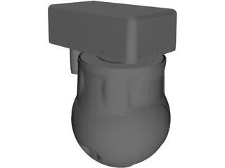 Cloud Captech Gimball Tase 3D Model preview