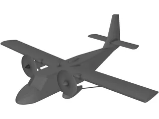 Australian GAF N22 Nomad 3D Model preview