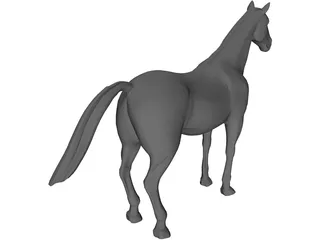 Horse 3D Model preview