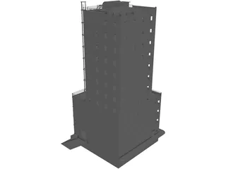 Fire Training Facility High Rise 3D Model preview