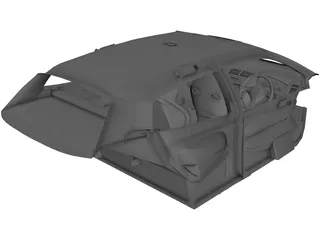 Interior Honda Civic Mugen (2004) 3D Model preview
