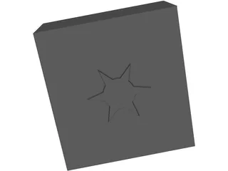 Computer Case 3D Model preview