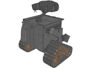 WALL-E 3D Model preview